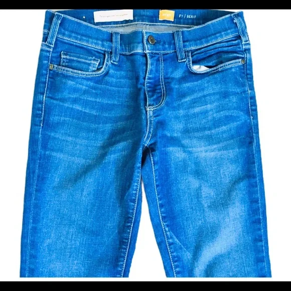 PILCRO (Anthropologie) Serif Legging Skinny Jean With Pockets Denim Blue Size 27 - Picture 8 of 12